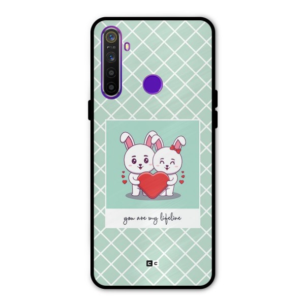 Love Lifeline Metal Back Case for Realme Narzo 10