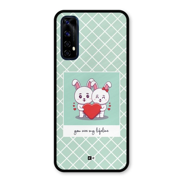 Love Lifeline Metal Back Case for Realme Narzo 20 Pro