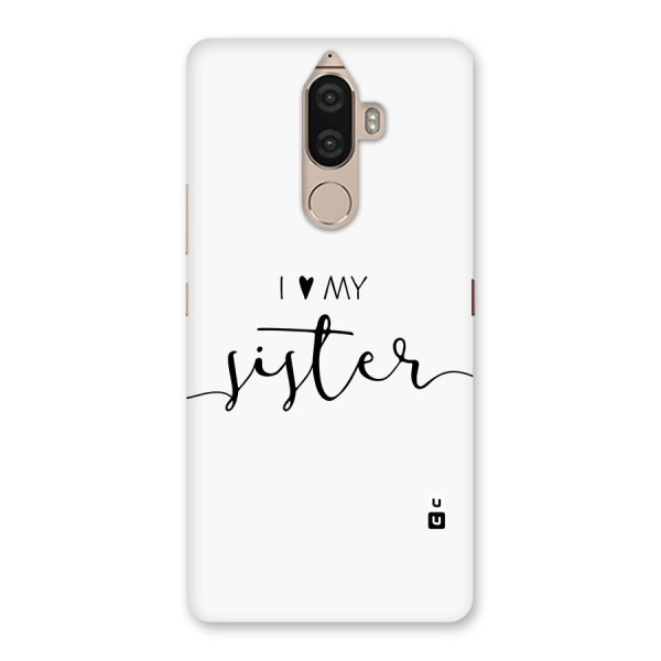 Love My Sister Back Case for Lenovo K8 Note