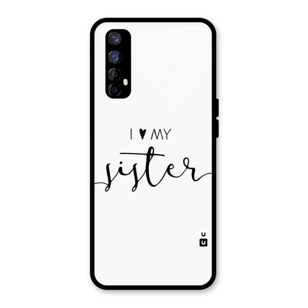 Love My Sister Glass Back Case for Realme 7