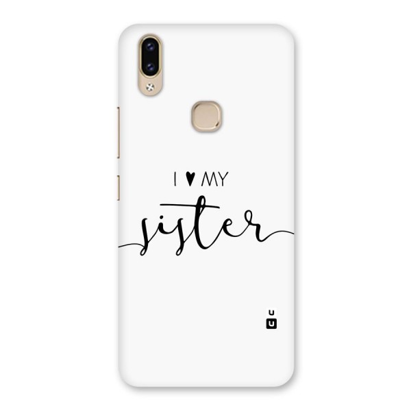 Love My Sister Back Case for Vivo V9