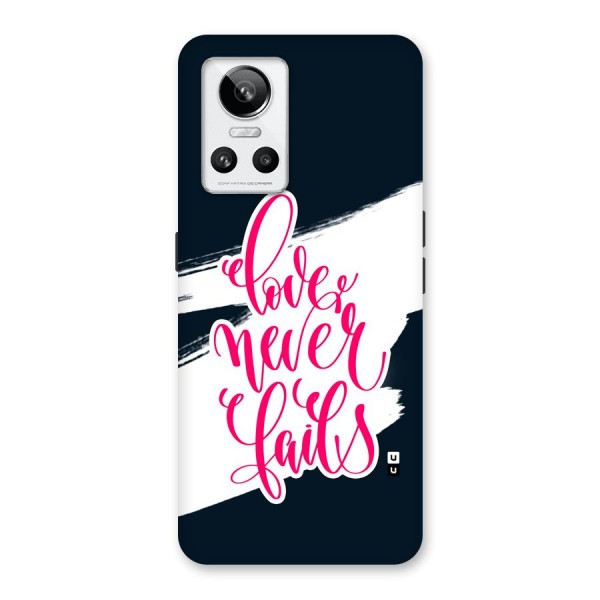 Love Never Fails Back Case for Realme GT Neo 3