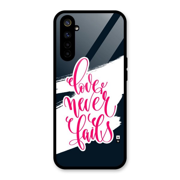 Love Never Fails Glass Back Case for Realme 6i