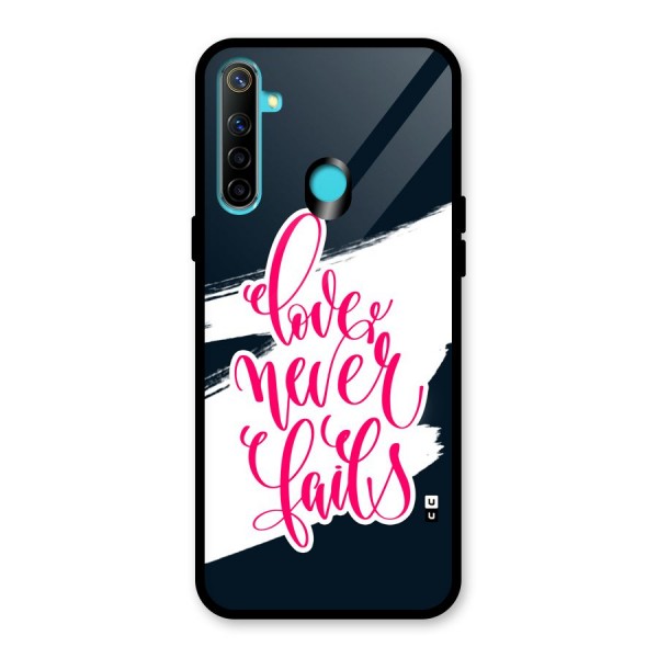 Love Never Fails Glass Back Case for Realme Narzo 10