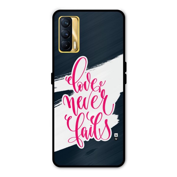 Love Never Fails Metal Back Case for Realme X7