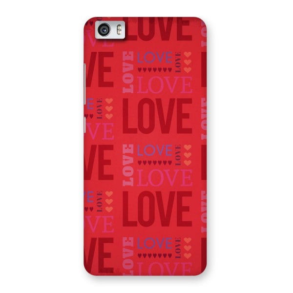 Love Pattern Back Case for Xiaomi Redmi Mi5