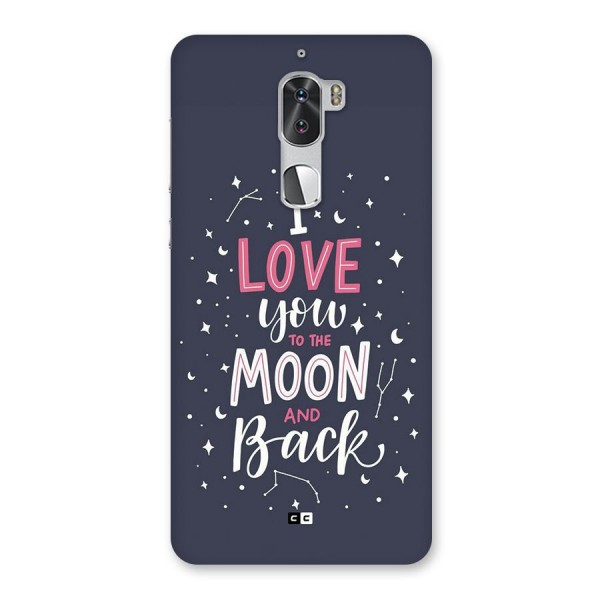 Love To The Moon Back Case for Coolpad Cool 1