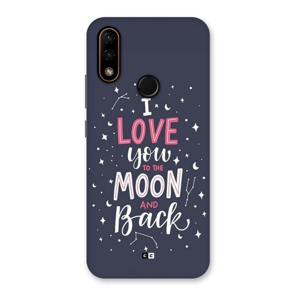 Love To The Moon Back Case for Lenovo A6 Note