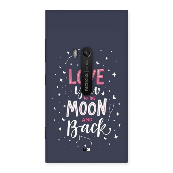 Love To The Moon Back Case for Lumia 920