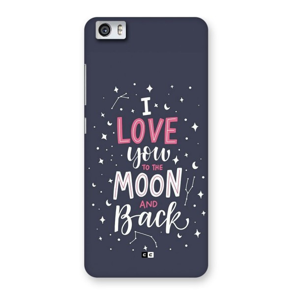 Love To The Moon Back Case for Redmi Mi 5