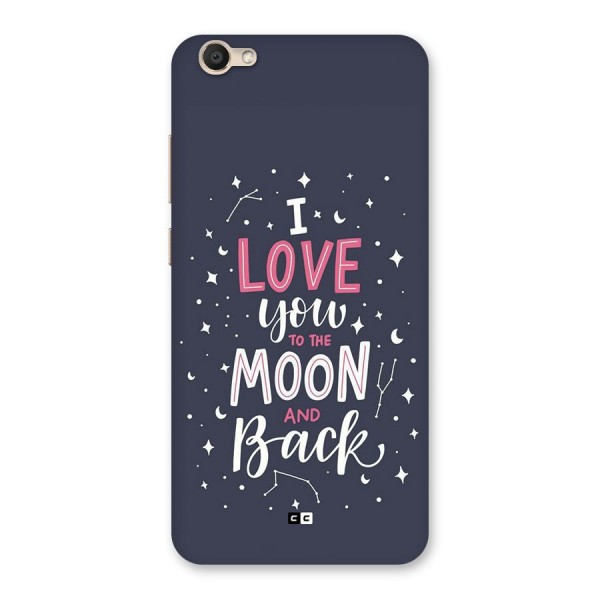 Love To The Moon Back Case for Vivo V5