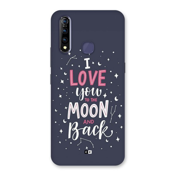 Love To The Moon Back Case for Vivo Z1 Pro