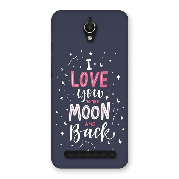 Love To The Moon Back Case for Zenfone Go