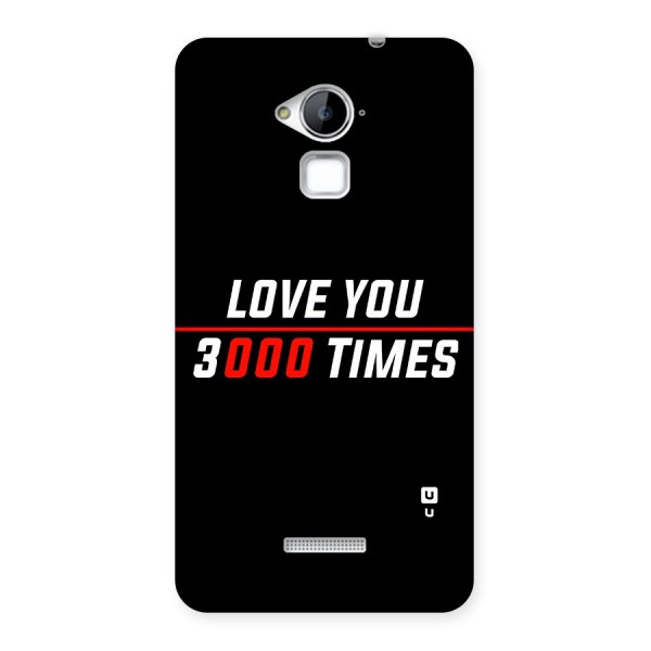 Love You 3000 Times Back Case for Coolpad Note 3