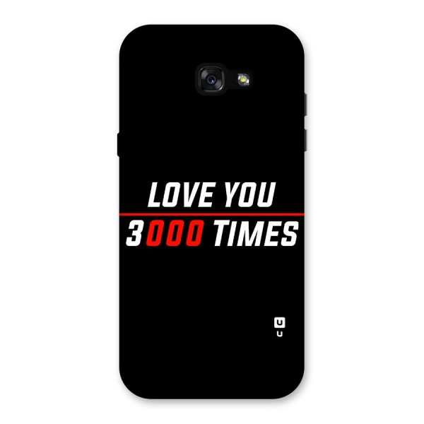 Love You 3000 Times Back Case for Galaxy A7 (2017)