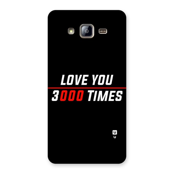 Love You 3000 Times Back Case for Galaxy On5