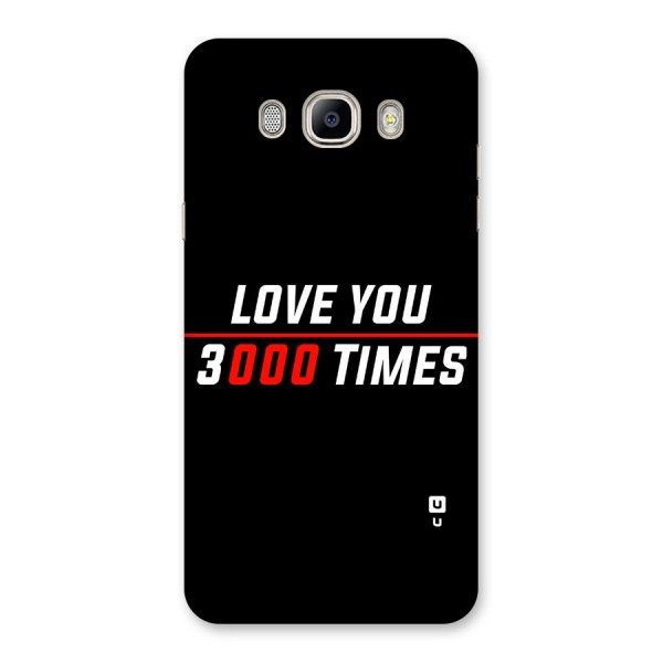 Love You 3000 Times Back Case for Galaxy On8