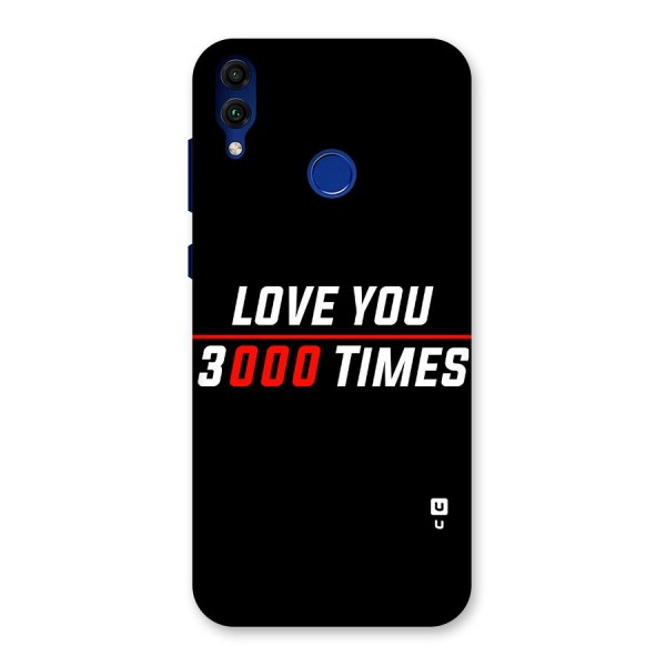 Love You 3000 Times Back Case for Honor 8C