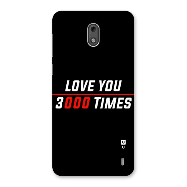 Love You 3000 Times Back Case for Nokia 2