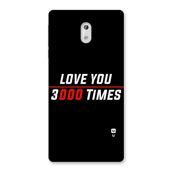 Love You 3000 Times Back Case for Nokia 3