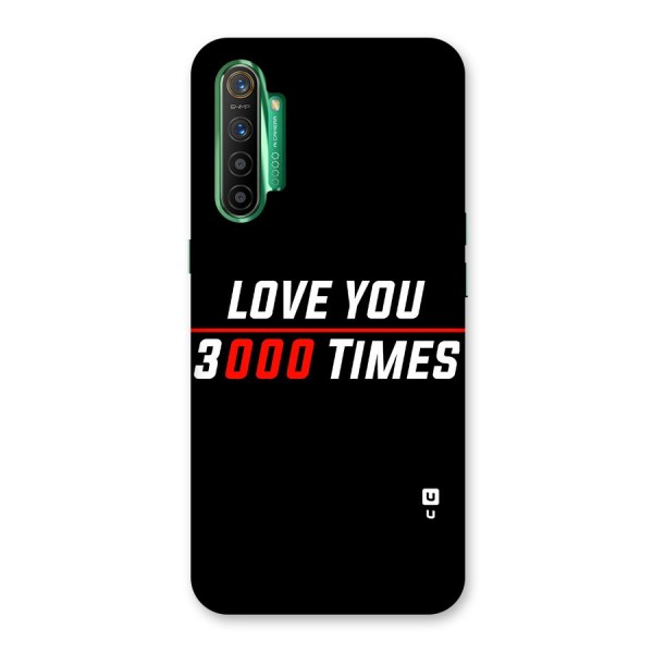 Love You 3000 Times Back Case for Realme X2