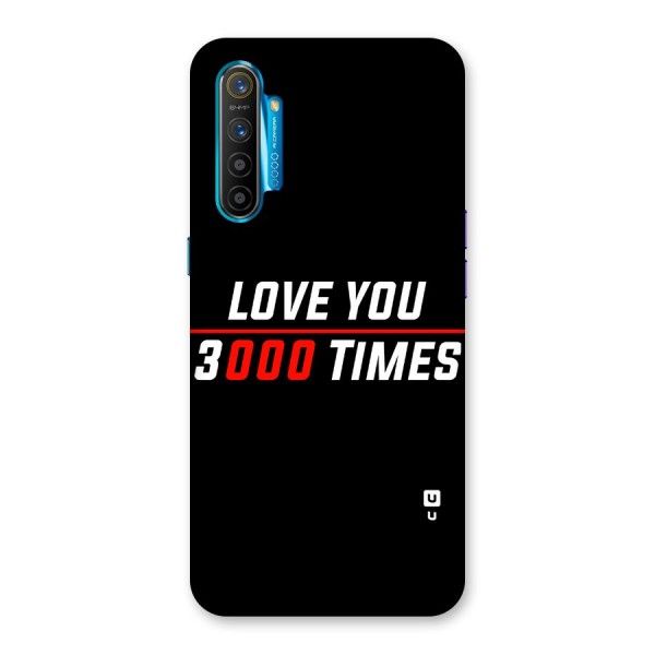 Love You 3000 Times Back Case for Realme XT