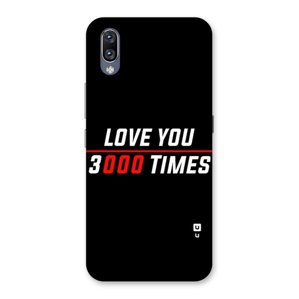 Love You 3000 Times Back Case for Vivo NEX