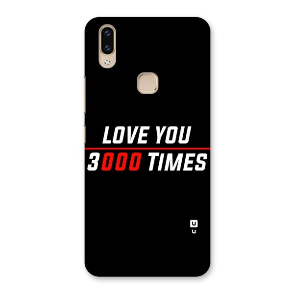 Love You 3000 Times Back Case for Vivo V9