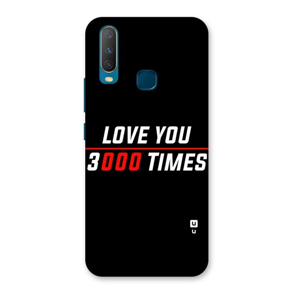 Love You 3000 Times Back Case for Vivo Y12