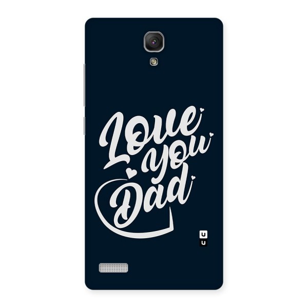 Love You Dad Back Case for Redmi Note