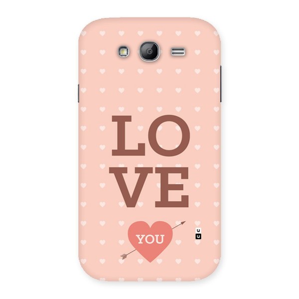 Love You Hearts Back Case for Galaxy Grand