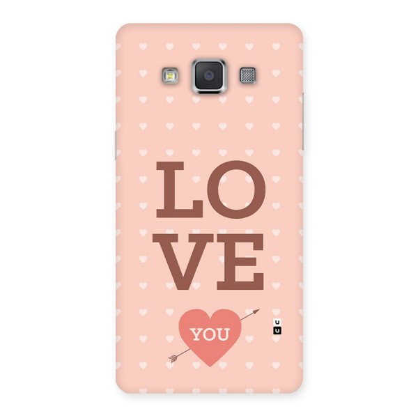 Love You Hearts Back Case for Galaxy Grand Max