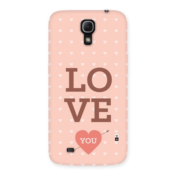 Love You Hearts Back Case for Galaxy Mega 6.3