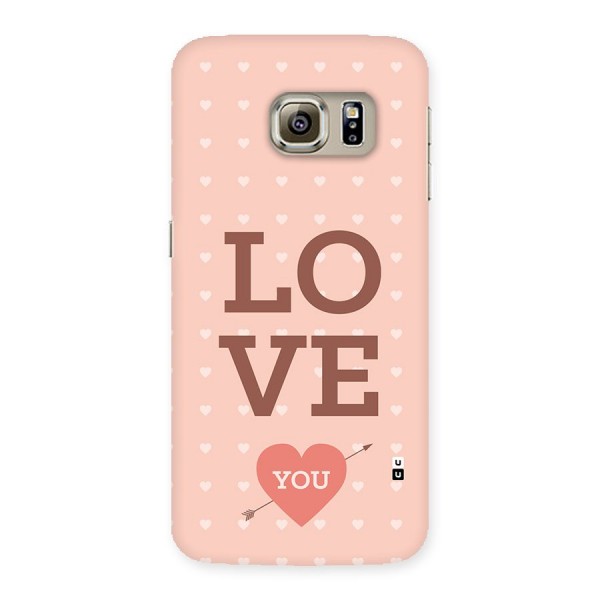 Love You Hearts Back Case for Galaxy S6 Edge Plus