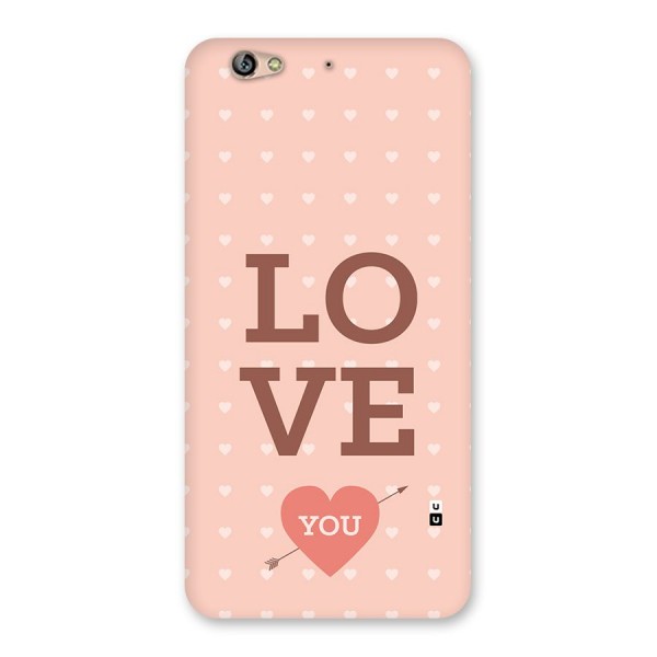 Love You Hearts Back Case for Gionee S6