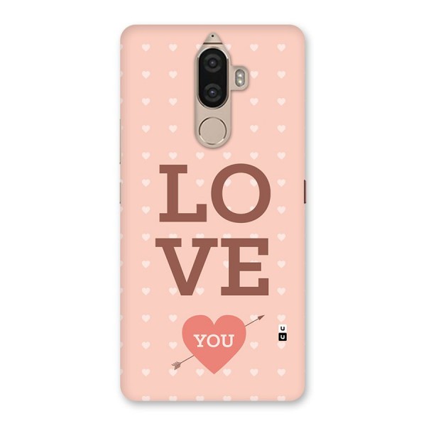 Love You Hearts Back Case for Lenovo K8 Note