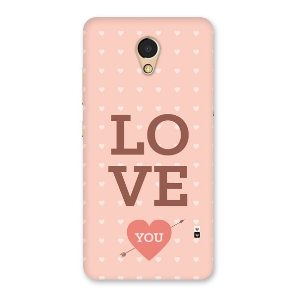 Love You Hearts Back Case for Lenovo P2