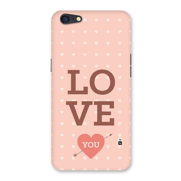 Love You Hearts Back Case for Oppo A71