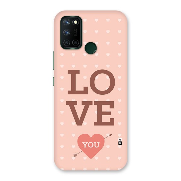 Love You Hearts Back Case for Realme 7i