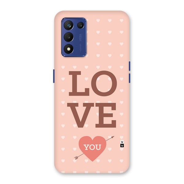 Love You Hearts Back Case for Realme 9 5G Speed