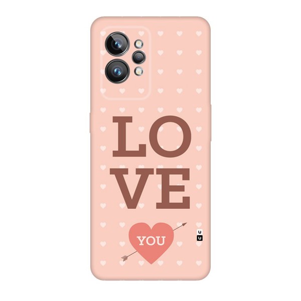 Love You Hearts Back Case for Realme GT2 Pro