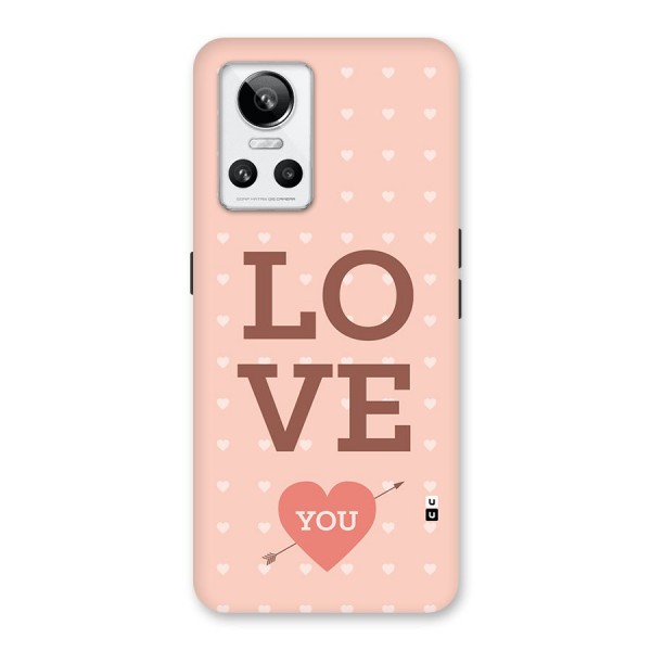 Love You Hearts Back Case for Realme GT Neo 3