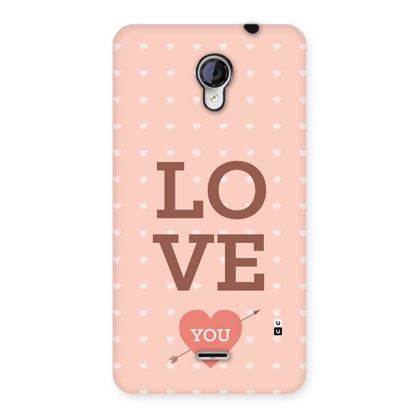 Love You Hearts Back Case for Unite 2 A106