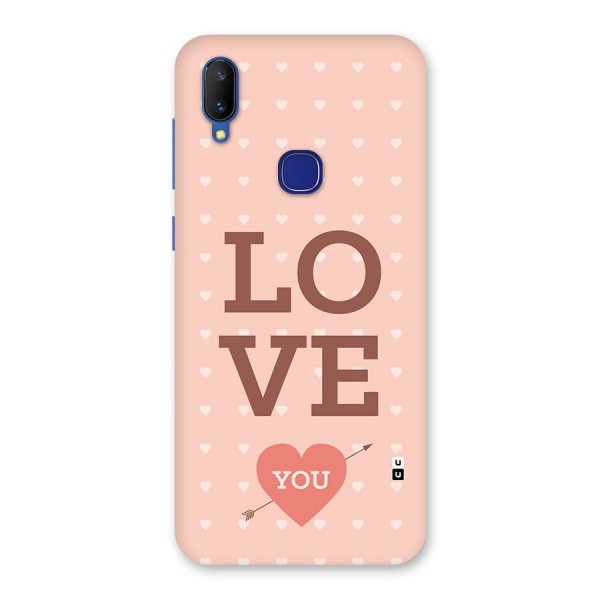 Love You Hearts Back Case for Vivo V11