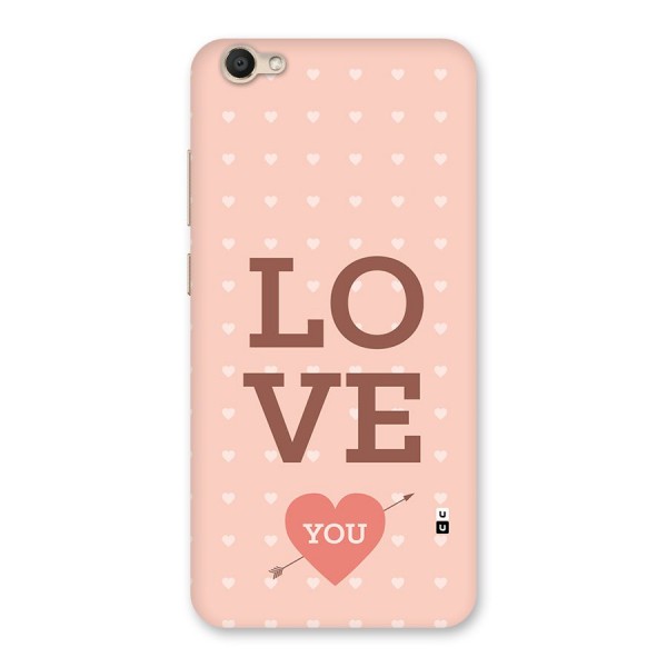 Love You Hearts Back Case for Vivo V5