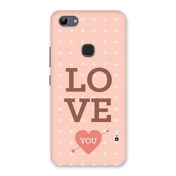 Love You Hearts Back Case for Vivo Y81