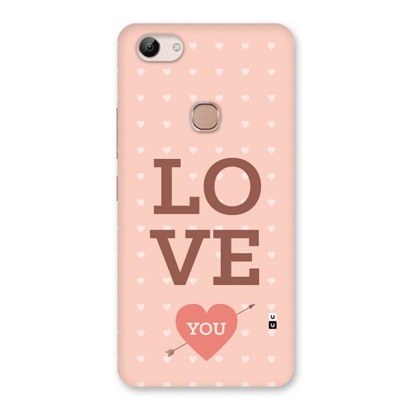 Love You Hearts Back Case for Vivo Y83