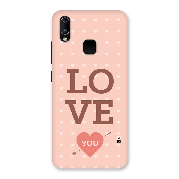 Love You Hearts Back Case for Vivo Y93