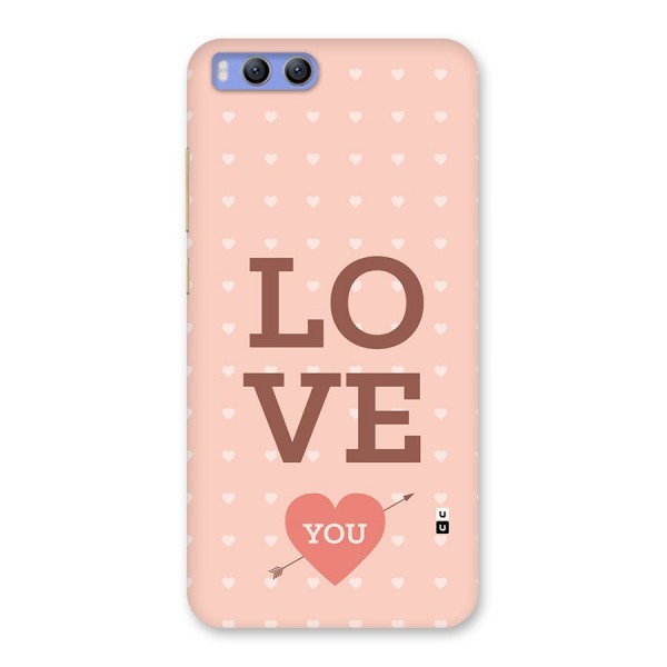 Love You Hearts Back Case for Xiaomi Mi 6