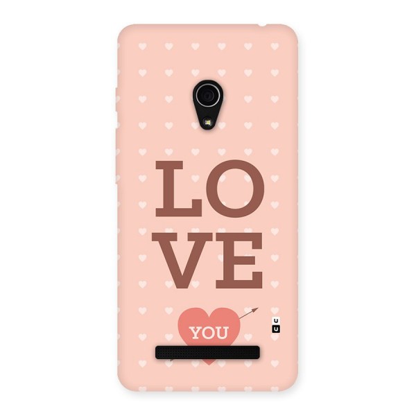 Love You Hearts Back Case for Zenfone 5